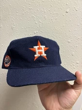 Vintage Houston Astros American Needle Blockhead SnapBack Hat Cap