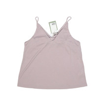 H M Tank Top Womens Small Camisole Recycled Polyester Adjustable Straps New