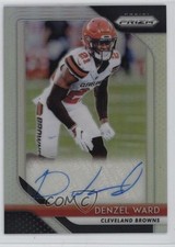 2018 Panini Prizm Rookie Denzel Ward #RA-DW Auto 0o4t
