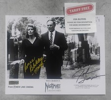 Ronee Blakley & John Saxon Hand Signed 8x10 Photo COA Nightmare In Elm Street Ronee Blakley & John Saxon Hand Signed 8x10 Photo COA Nightmare In Elm Street