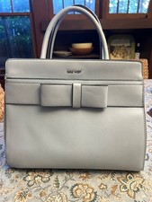 Nine West Hand Bag Light Blue Color Pre-owned Very Good Condition