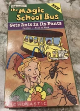 VHS Magic School Bus –Gets Ants in Its Pants VHS Scholastic PBS Kids TESTED