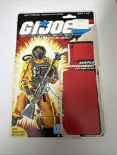 GI Joe Airtight 1985 v1  100  COMPLETE w FULL FILE CARD BACK  Excellent   VTG