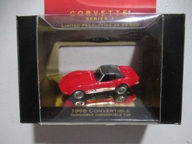 MICRO MACHINES CHEVROLET CHEVY CORVETTE 1968 CONVERTIBLE RED SERIES 1 NEW GALOOB
