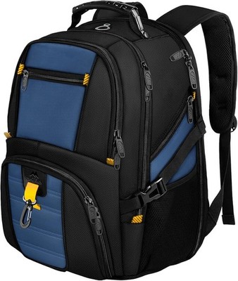 Großer 55L Laptop Rucksack für Herren, 18,4 Zoll Business Reise Rucksack, , S...