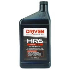 Driven Racing Oil 03906, HR6 Hot Rod Oil, Synthetic 10W-40, 1 Quart