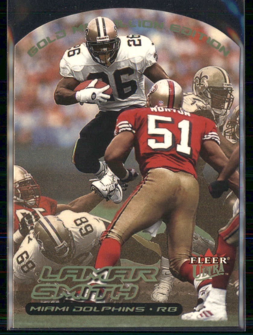 2000 Fleer Ultra - Lamar Smith #175G Gold Medallion