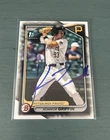 2024 Bowman Draft Konnor Griffin Signed Auto IP 1st RC Card #BD-22 Pirates