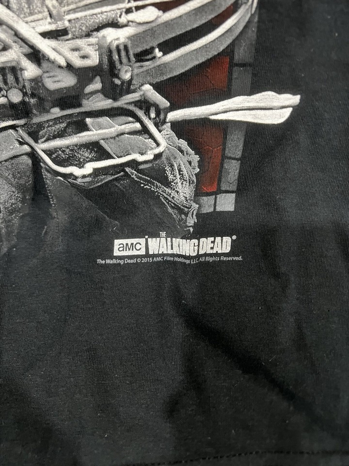 The Walking Dead Tee Shirt 2015 Size Small AMC Zombies Graphic | eBay ...