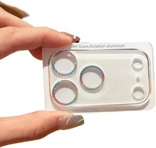 Glitter Camera Lens Protector Tempered Glass Lens Shield for iPhone 17 Pro Max