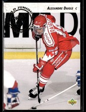 1992-93 Upper Deck #587 Alexandre Daigle RC Rookie Hockey Card 0302D