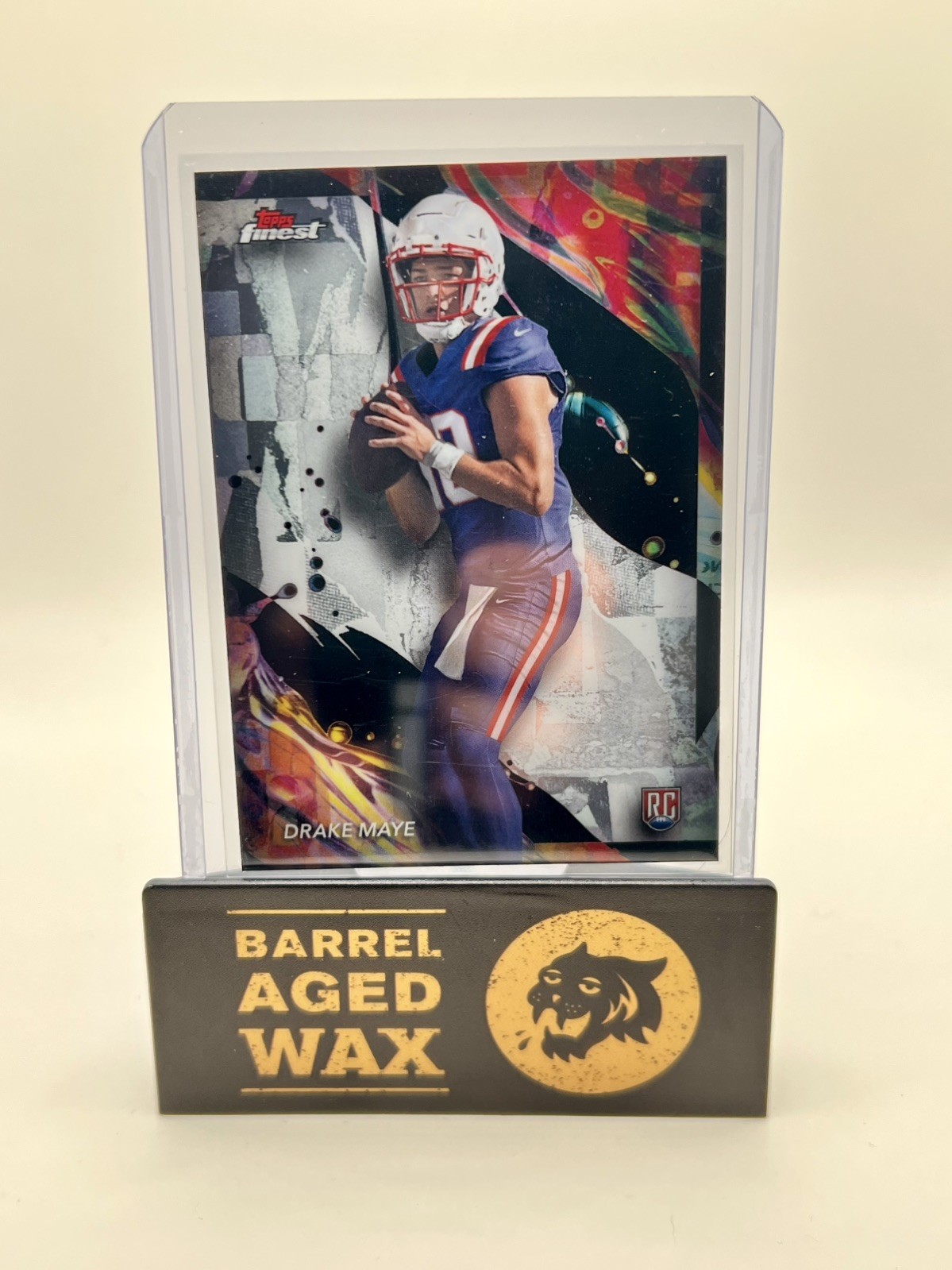 2024 Topps Finest Football #162 Drake Maye Uncommon