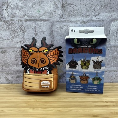 Loungefly How To Train Your Dragon Backpack Keychain Charm- Hookfang | Open Box