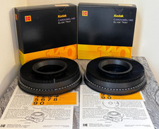 Kodak Carousel Transvue 140 Slide Projector Trays X 2 Original Boxes  Paperwork