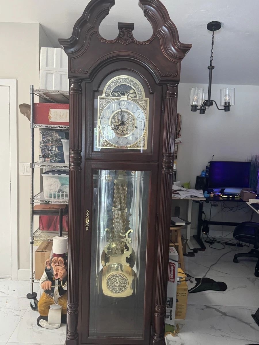 Howard Miller Wooden Triple Chime Grandfather Clocks for sale | eBay