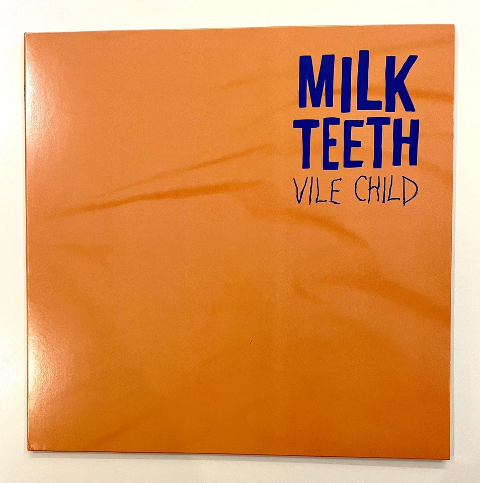 Milk Teeth - Vile Child - Limited Edition Orange Blue A Side B Side Vinyl LP New - Image 4 of 4