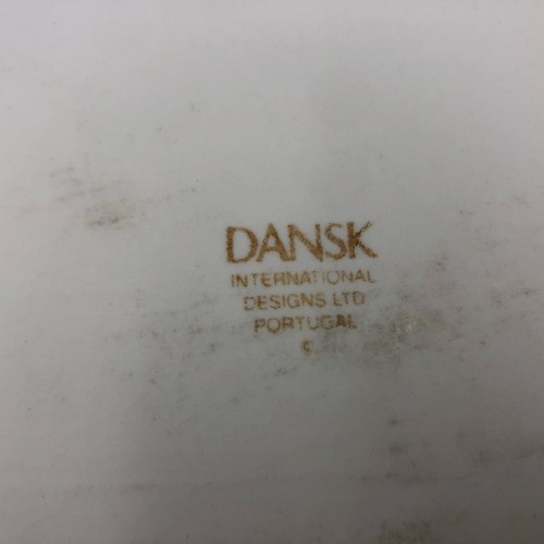 DANSK International Designs Navy blue large oval casserole baking dish 16x9 Rib - Picture 5 of 9