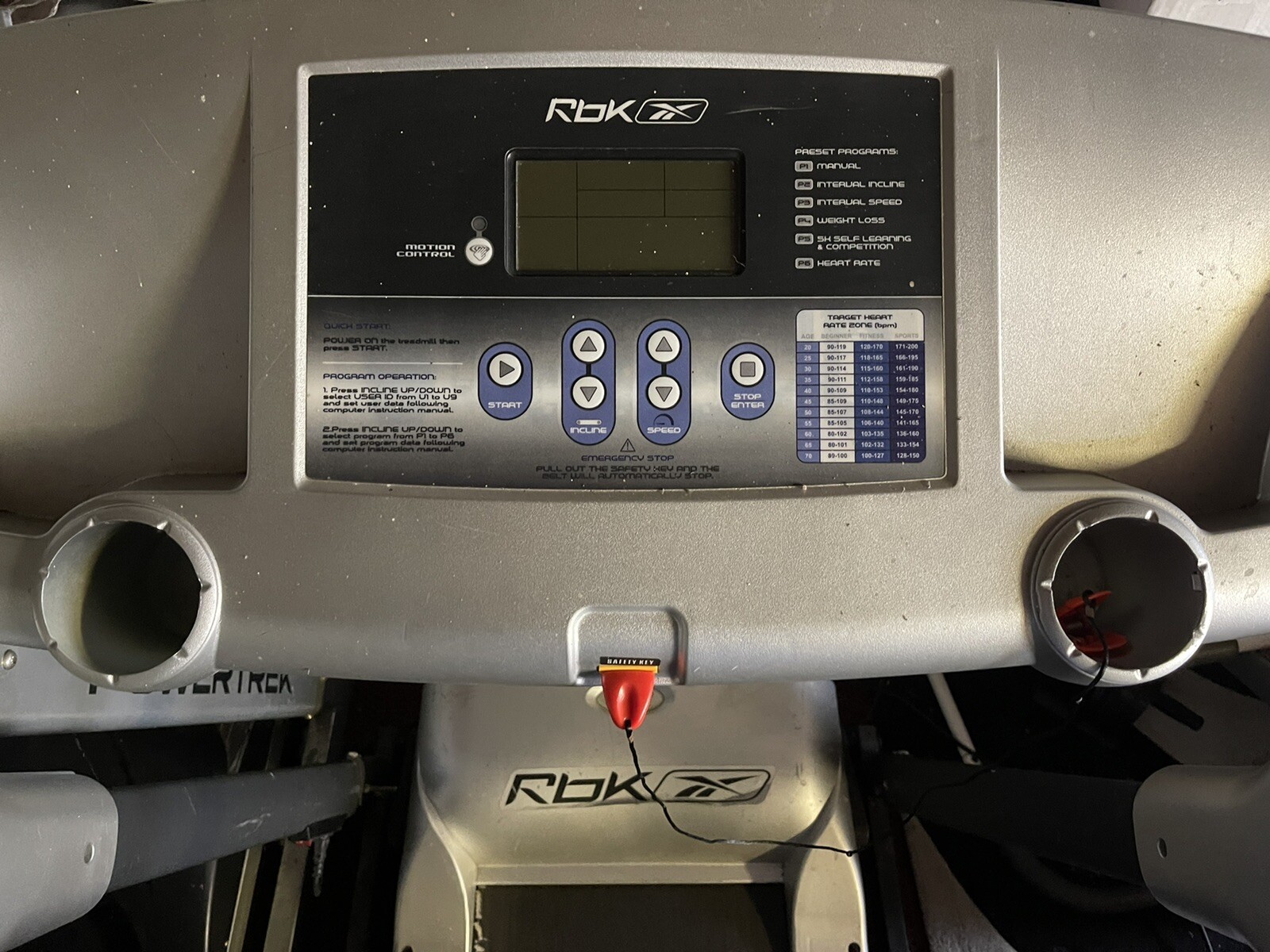 REEBOK TREADMILL USED RUNNING MACHINE WORKING!!! eBay