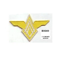 BattleStar Galactica Insignia Patch Set - 2 x BSG60