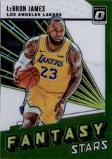 2018-19 DONRUSS OPTIC LEBRON JAMES CAVALIERS FANTASY STARS #2 BASKETBALL CARD