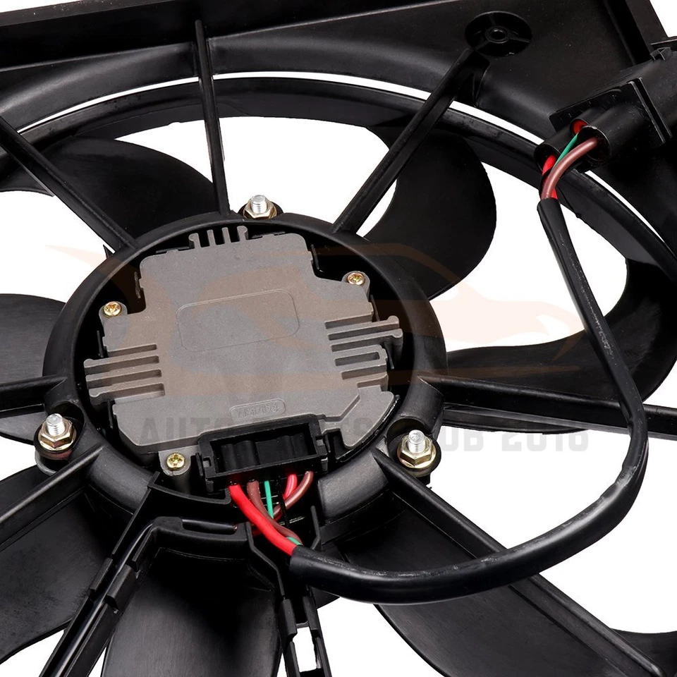 Radiator and Cooling Fan Assembly Fit for 2012 2013 2014 Volkswagen Beetle Foto 3 de 4