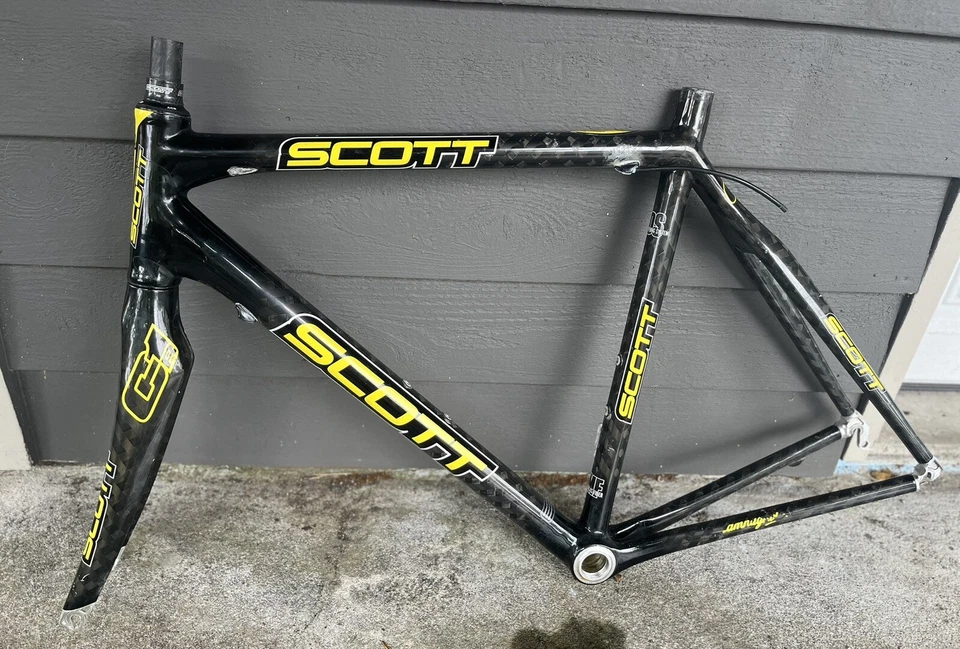 Scott CR1 Team 56cm Carbon Fiber Frame Set, 700c - Image 2 of 4