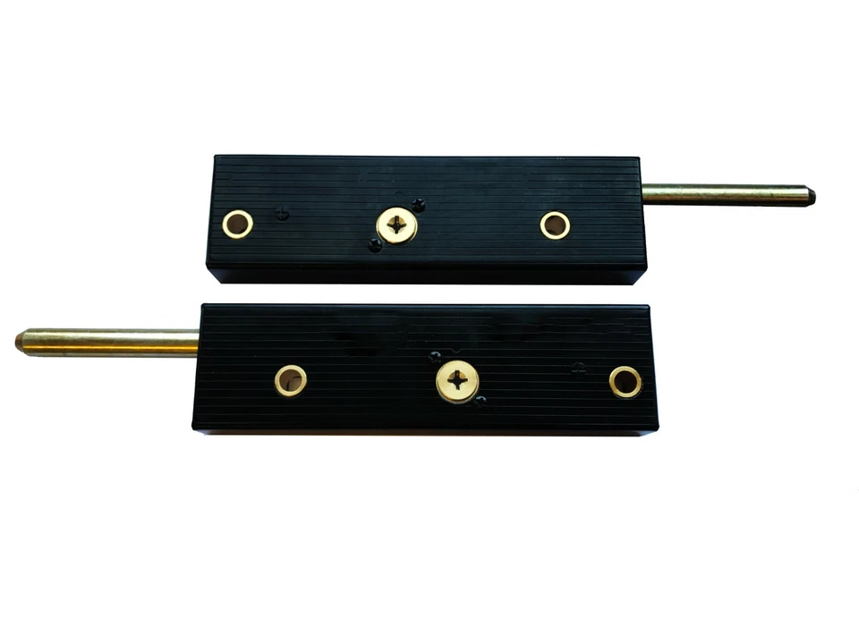 Enfield Style Schlosser Garage Door Bolts Locks Extra Locking Security One Pair - Image 3 of 4