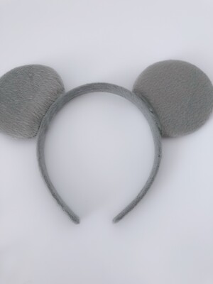 Women Children Bear Grey Mouse Koala Round Ear Party Hair head band Headband | UK