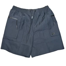 Nike Tech Pack Woven Utility Shorts, Black, M, FB7528-010, Sportswear, Mens