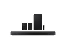 Samsung Hwq990d Q-series 11.1.4 Ch. Wireless Dolby Atmos Soundbar + Rear