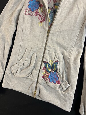 ジャケット・アウター Embroidery Flower Beads Hoodie il_fullxfull.3487485847_50a2.jpg