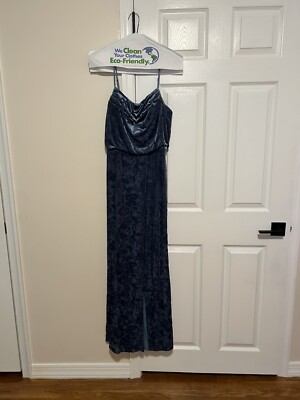 floral velvet bridesmaid dress Sleeveless Velvet Beaded Floral Gown In Night Plum