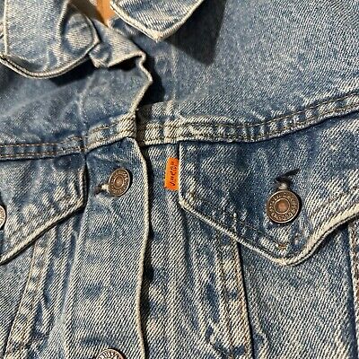 Vintage 70s Little Levis Orange Tab Denim Jacket Size 17x18 Vintage 70s Little Levis Orange Tab Denim Jacket Size 17x18