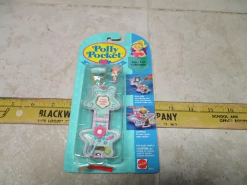 Vintage Polly Pocket Fairy Garden Locket Necklace Complete Set 1992 Mattel fun