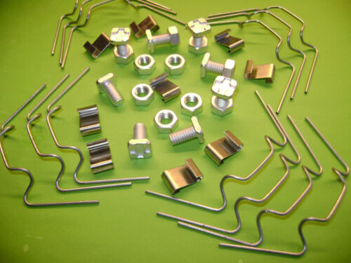 GEWÄCHSHAUS REPARATURSATZ 25 W + 25 Z VERGLASUNGSCLIPS + 25 QUADRATISCHE ALUMINIUMMUTTERN + SCHRAUBEN - Bild 3 von 12