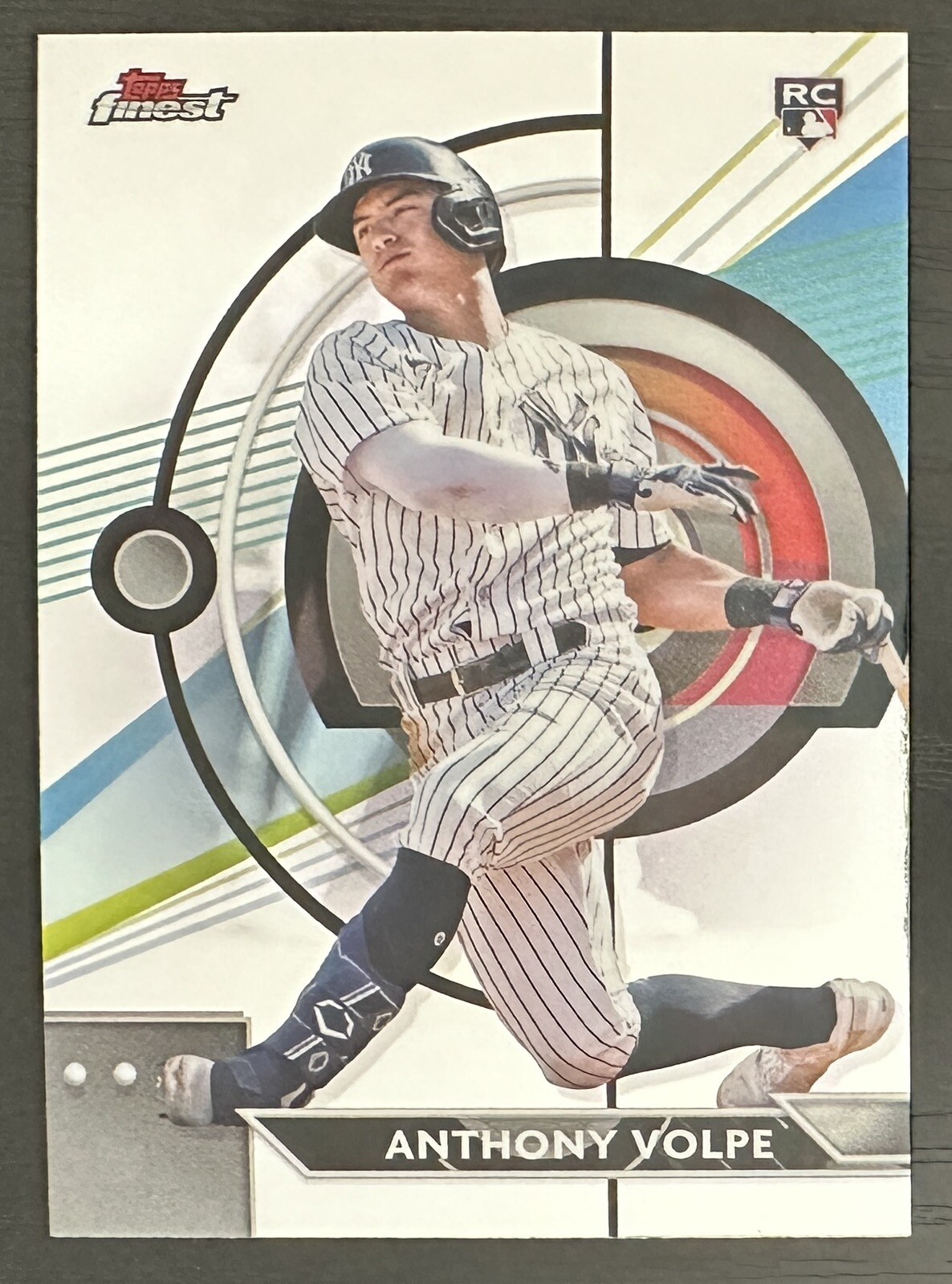2023 Topps Finest Anthony Volpe #26 Rookie New York Yankees