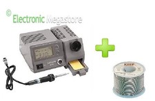 STAZIONE SALDANTE DIGITALE AMPIO DISPLAY CONTROLLO TEMPERATURA SSD-9 100G STAGNO