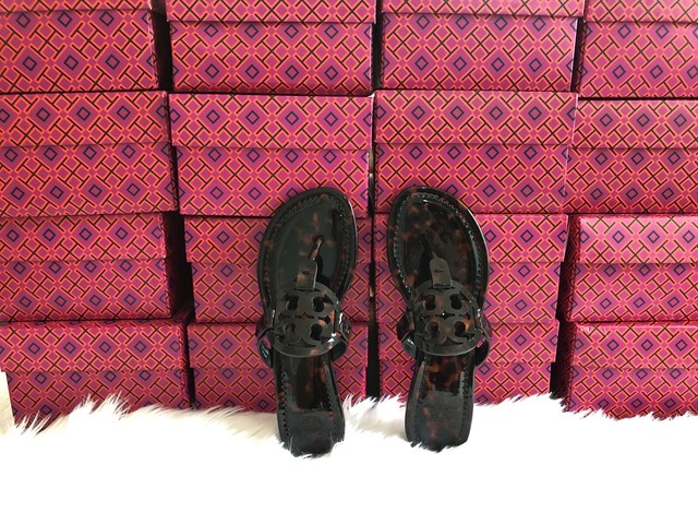 tortoise miller sandal