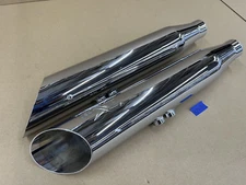 RC Exhaust Slip On Mufflers Harley-Davidson Fatboy / Deuce 2007 RCX 215
