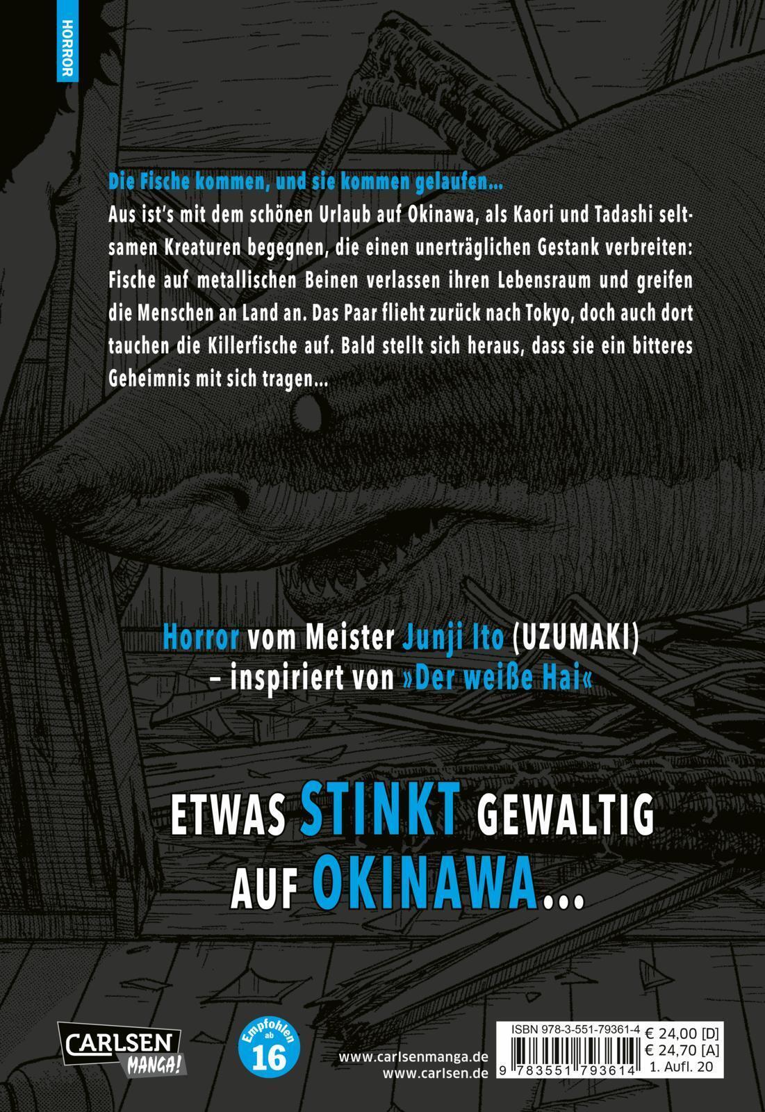 Thumbnail - Gyo Deluxe Der Tod Aus Dem Meer Horror Vom Meister Junji Ito Junji Ito