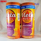 Metamucil Fiber Supplement, Orange Sugar Free, 260 Servings