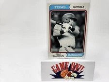 2021 Topps Heritage #213 Kole Calhoun Black & White SP