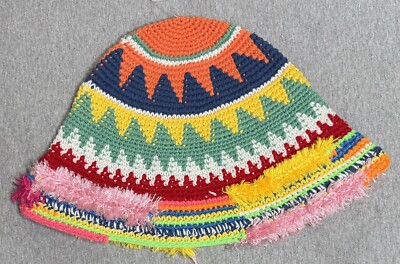 NEW STAHL UO Urban Outfitters KNIT Crochet Bucket Cap Hat Stahl Knit Baseball Hat | Urban Outfitters main image 2