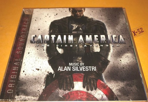 Captain America First Avenger CD soundtrack Alan Silvestri score MCU Chris Evans - Picture 1 of 6