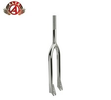 ALTA 26" Chrome Beach Cruiser Fork – 1" Threaded, Caliper-Ready, 3/8" Dropouts.