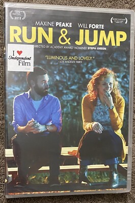 Run & Jump DVD Maxine Peake, Will Forte, Sharon Horgan Brand New