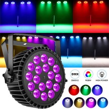 200W 18LED Par Light RGBW Effect DJ Disco Club Show Stage Lighting DMX512 Strobe