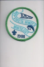 1988 Wapsiketa Winter Whiteout patch