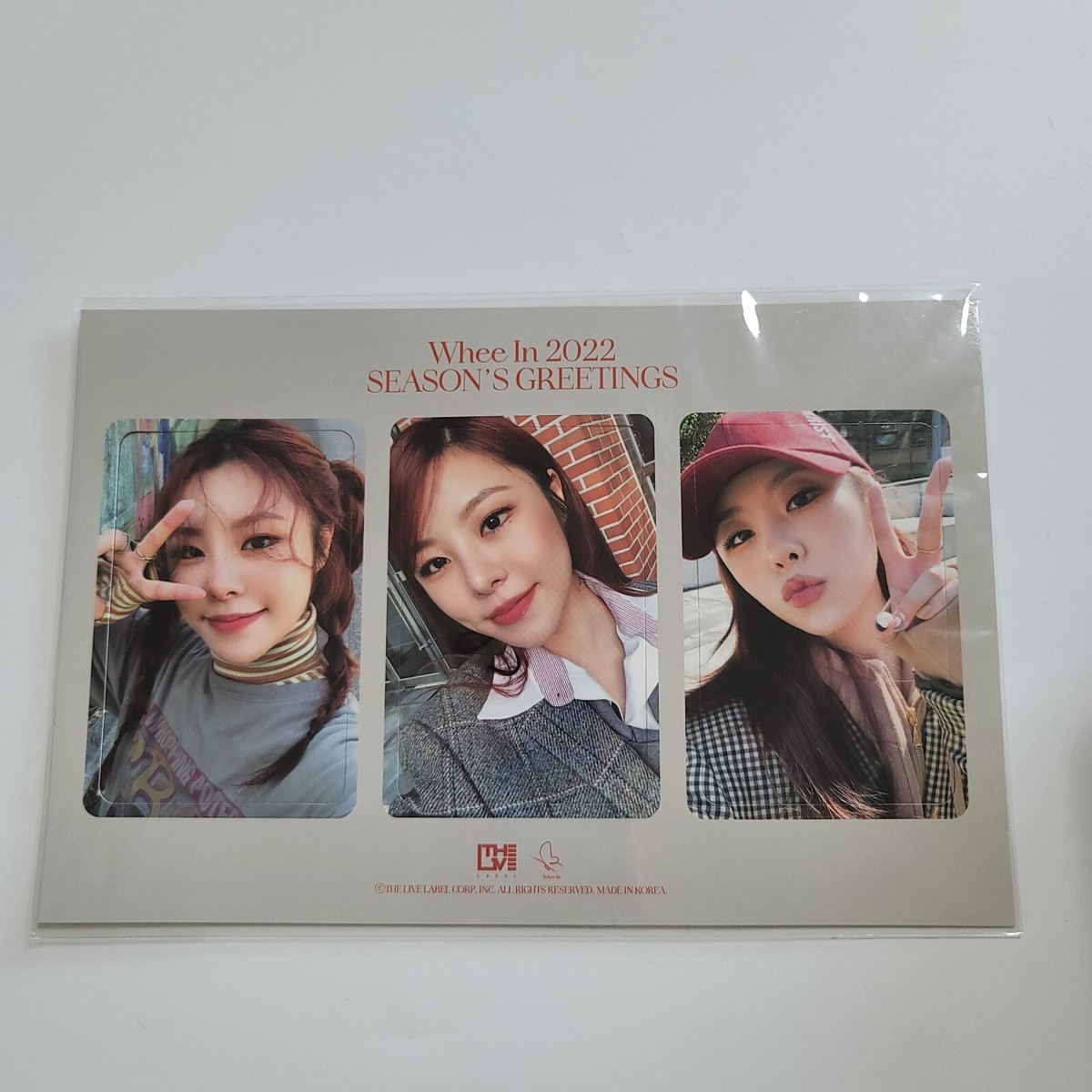 MAMAMOO フィイン 2022 SEASON'S GREETINGS MAMAMOO Wheein 2022 seasons greetings OPEND + 2024 saesons