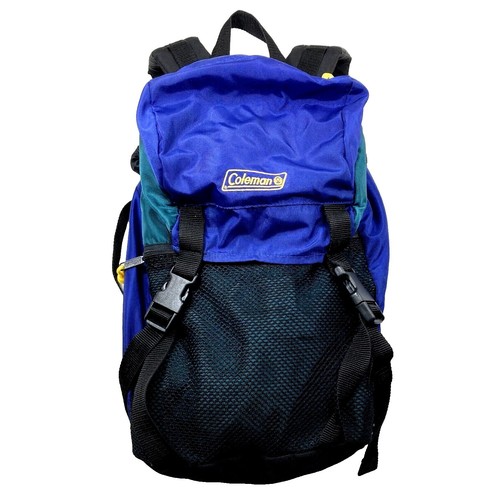 Coleman Peak 1 Backpack Internal Frame Hiking Blue/Black Hip Belt